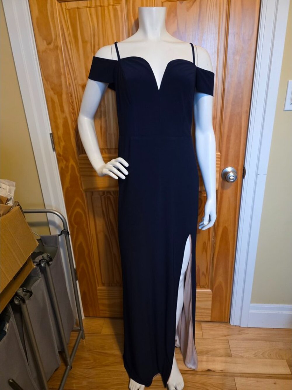 💙 100. City Studio Size 18W Navy Formal Dress